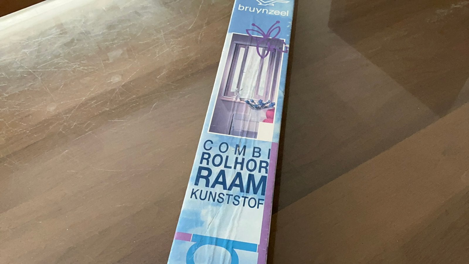 Rolhor raam kunststof Bruynzeel nieuw in doos., Ophalen, Zo goed als nieuw, Minder dan 80 cm, Dakraam