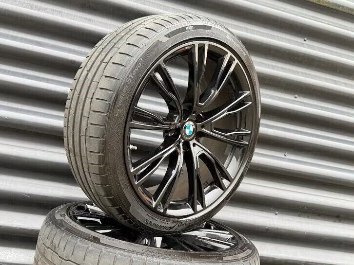 21” Orig Bmw Black Styling 726i G01 G02 x3 x4 velgen banden, Ophalen, Banden en Velgen, 21 inch, Zomerbanden