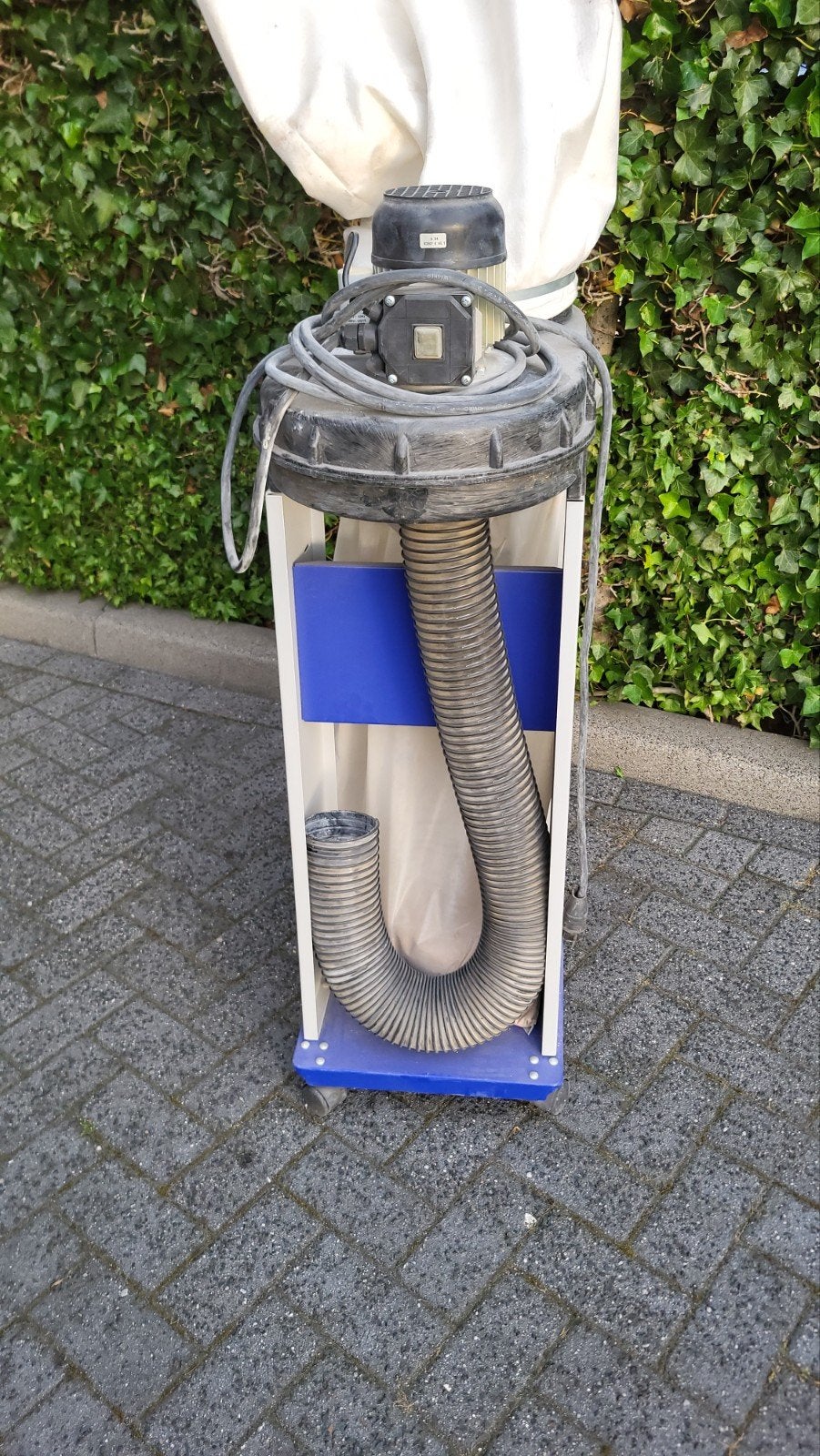 Elektra Beckum houtmotafzuiger, Ophalen, Gebruikt