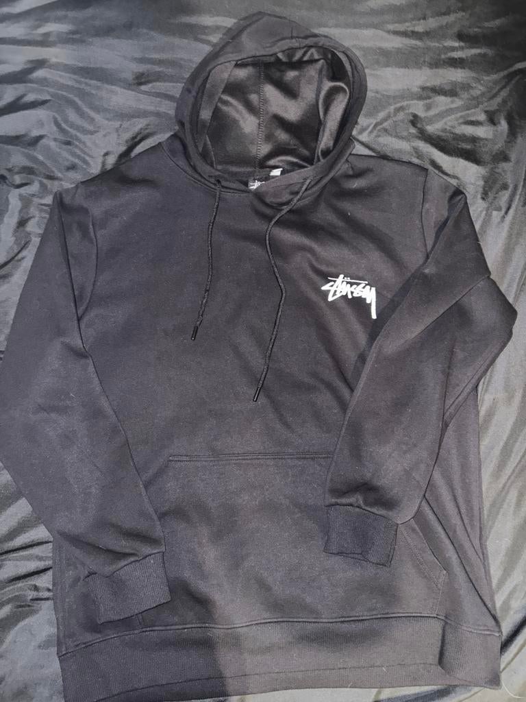 Stussy hoodie, Ophalen of Verzenden, Zo goed als nieuw, Maat 56/58 (XL), Zwart