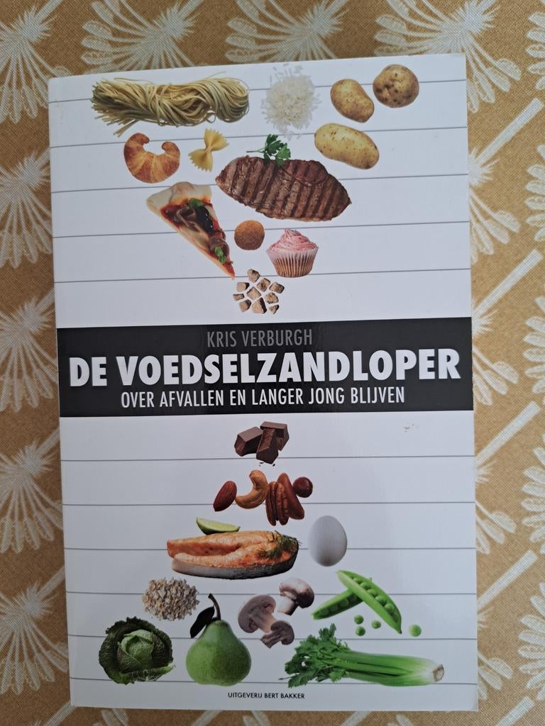 De Voedselzandloper: Afvallen en Langer Jong Blijven, Ophalen of Verzenden, Zo goed als nieuw, Dieet en Voeding, Kris Verburgh