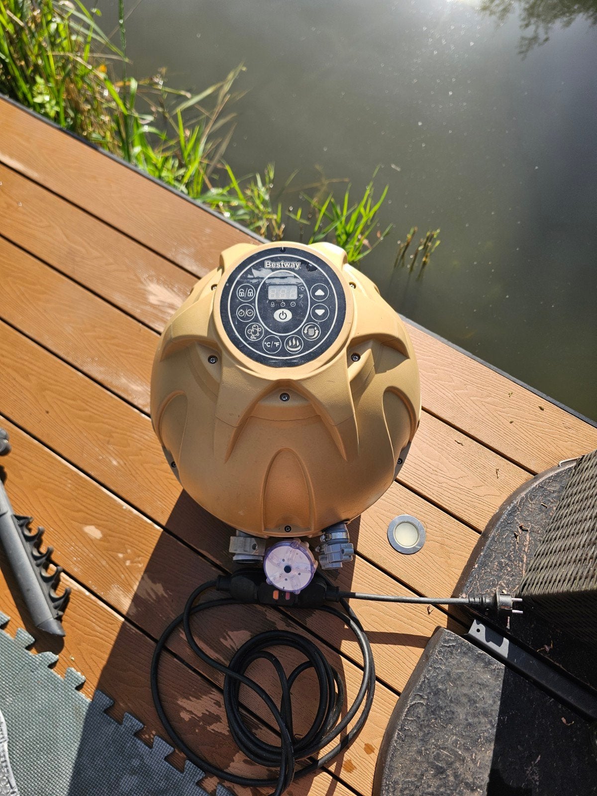 Bestway Lay-Z-Spa pomp en filter, Ophalen of Verzenden, Gebruikt, Zwembadpomp