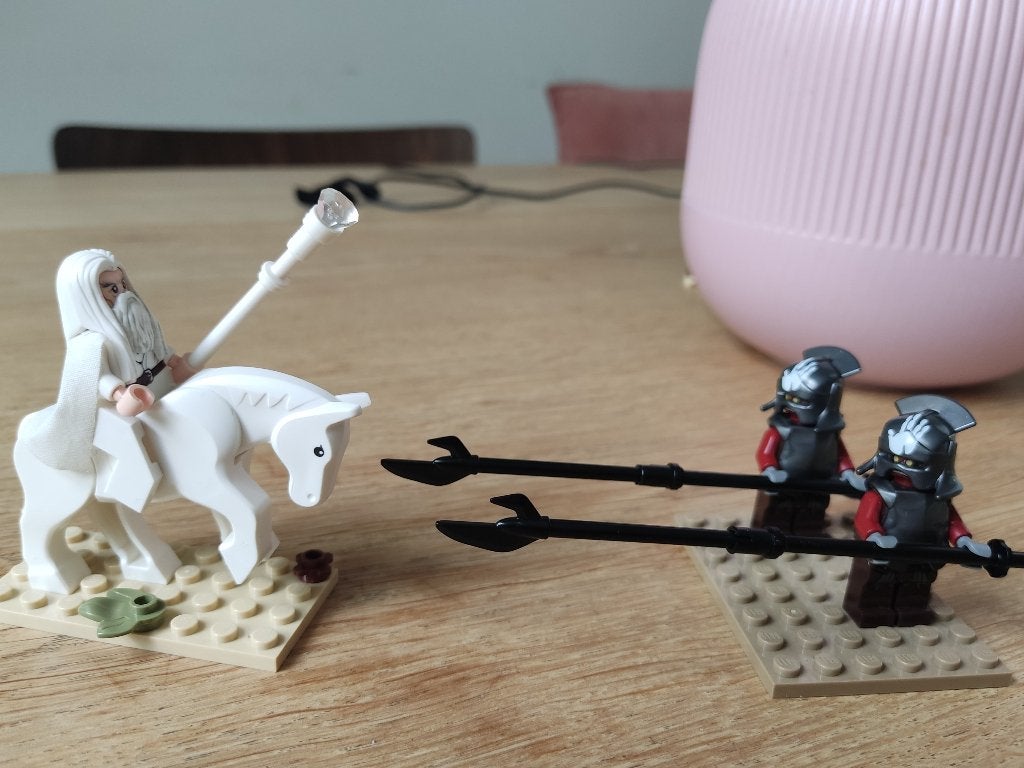 LEGO Lord of the Rings - Uruk Hai speren, Overige thema's, Lego, Ophalen of Verzenden, Zo goed als nieuw
