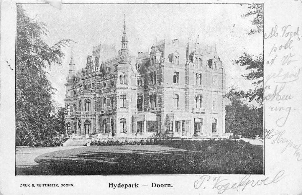 388-405-013 Doorn Hydepark, Verzenden, Voor 1920, Utrecht
