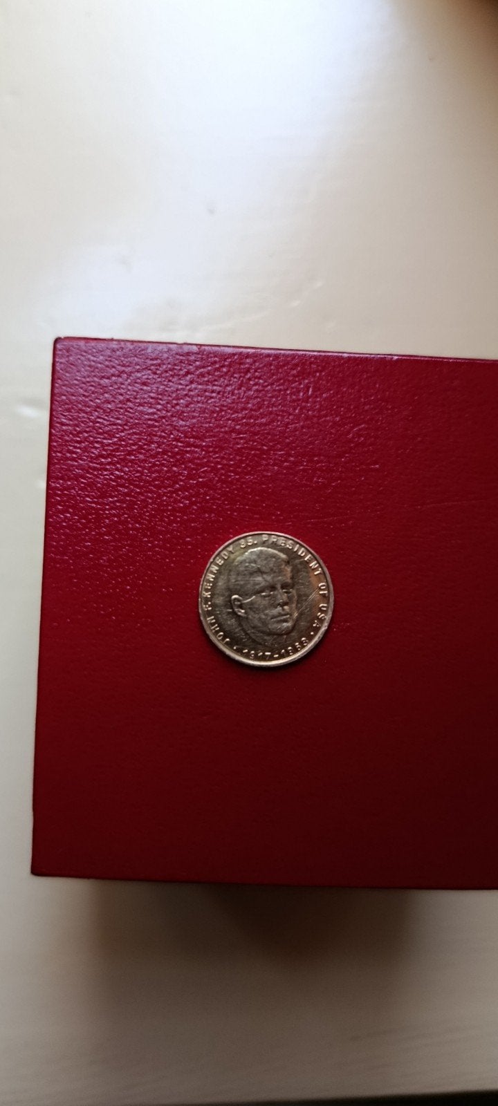 Gouden Kennedy Muntje 1917-1963, Verzenden, Noord-Amerika, Losse munt, Goud