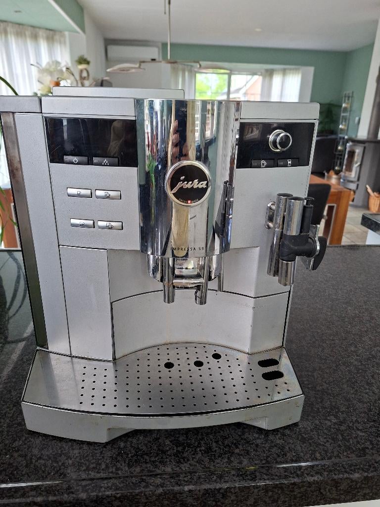 Jura Impressa S9 One Touch Classic, Gebruikt, Koffiemachine, Ophalen of Verzenden, Afneembaar waterreservoir