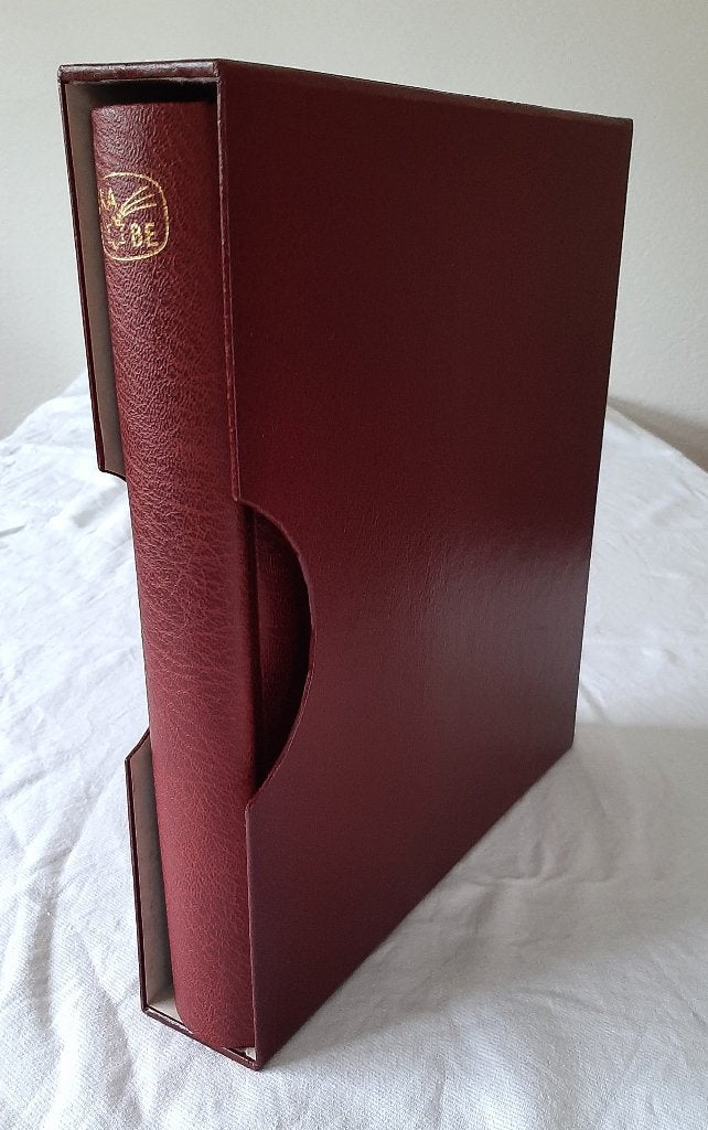 postzegelalbum KABE klemband Atlas A (rood) met cassette, Ophalen of Verzenden, Verzamelalbum
