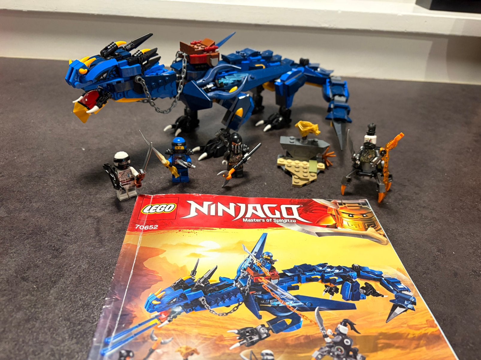 LEGO NINJAGO 70652 Stormbringer – Bliksemdraak, Gebruikt, Lego, Ophalen of Verzenden, Ninjago