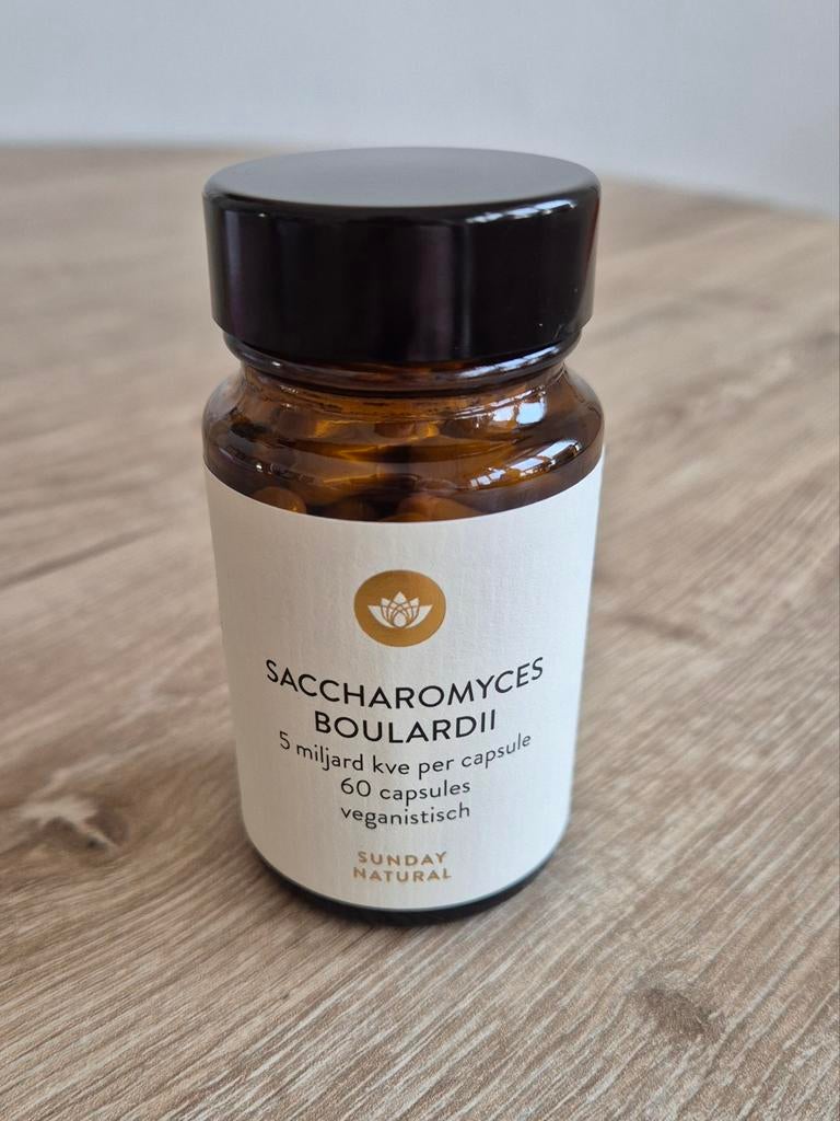 Saccharomyces boulardii 60 capsules 5 miljard KVE, Ophalen of Verzenden, Nieuw, Lichaamsverzorging