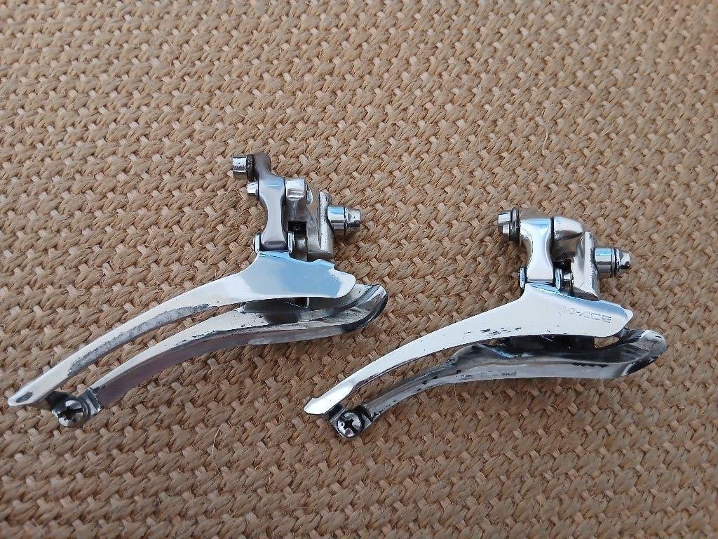 2x Shimano Dura Ace Derailleur - FD-7400 en FD-7410, Fietsen en Brommers, Fietsonderdelen, Ophalen, Gebruikt, Overige materialen