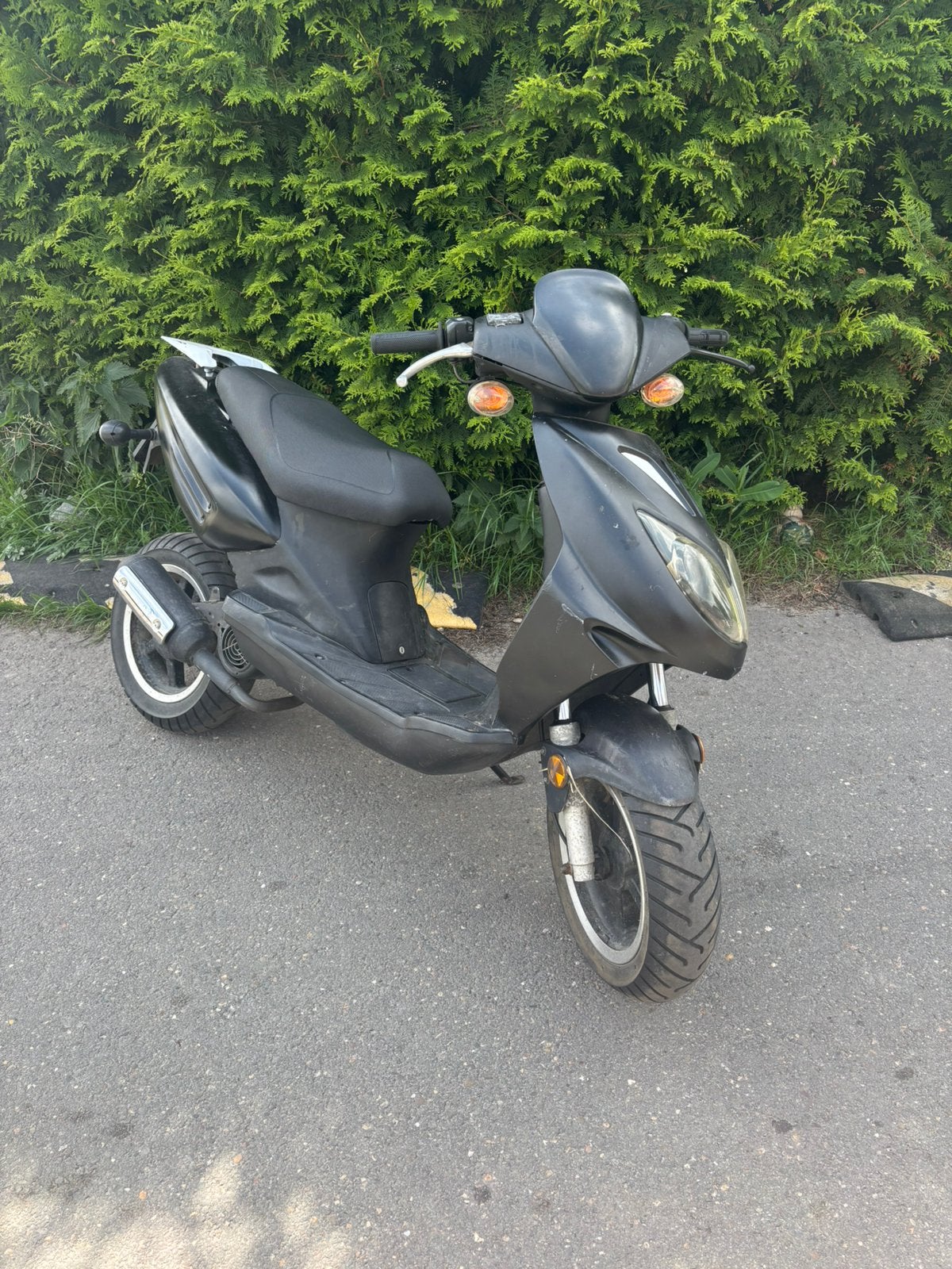 Zwarte Scooter - sym f-act50Goede Staat, Ophalen, Gebruikt, Benzine, Overige merken