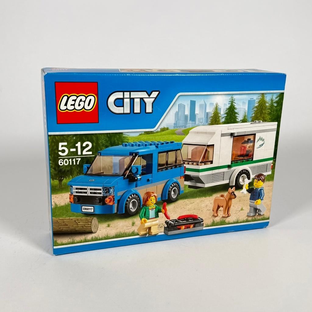LEGO City 60117 Busje met Caravan – Nieuw, City, Lego, Nieuw, Ophalen of Verzenden