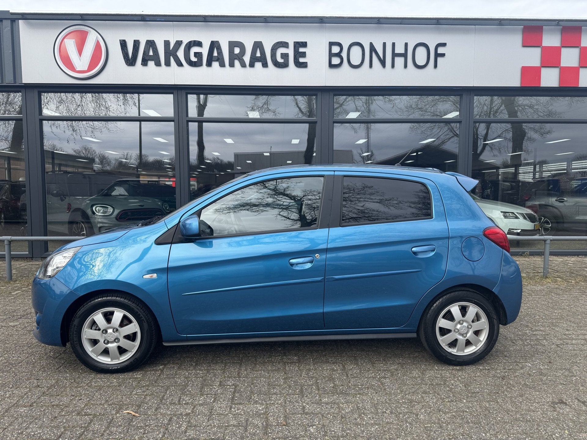 Mitsubishi Space Star 1.0 Bright (bj 2016, automaat), Stof, Gebruikt, Euro 6, 840 kg