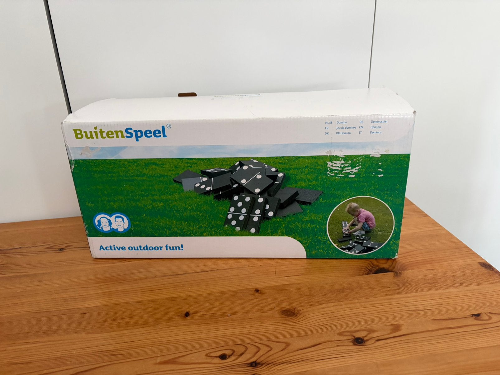 BuitenSpeel Reuze Domino - Active Outdoor Fun, Ophalen of Verzenden, Zo goed als nieuw
