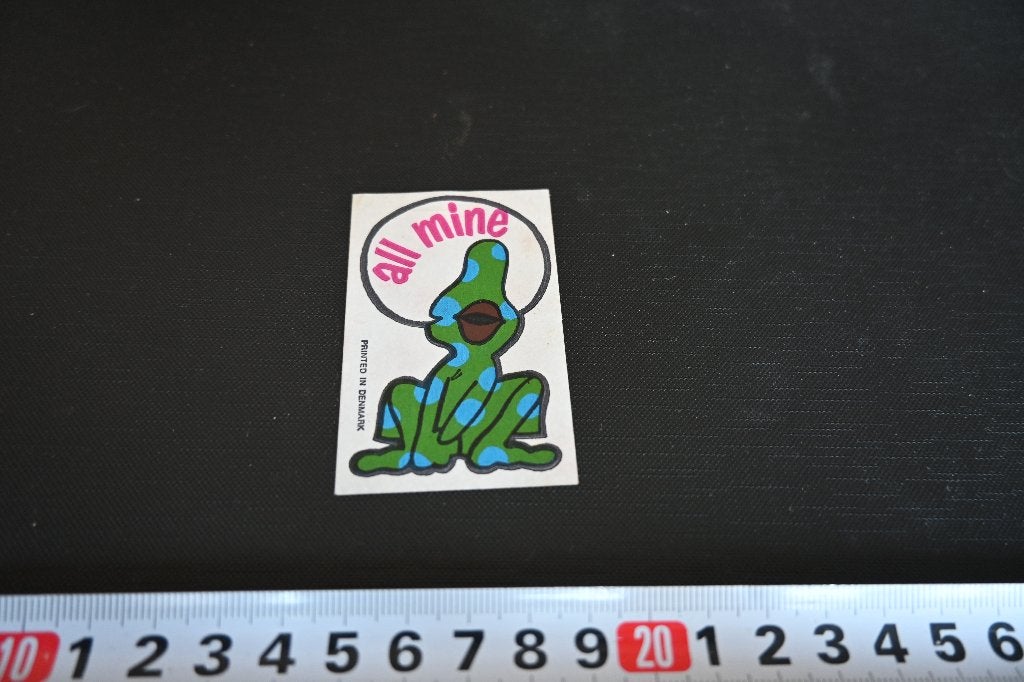 sticker chewing gum dandy gum kinky dan - all mine, Ophalen of Verzenden, Zo goed als nieuw