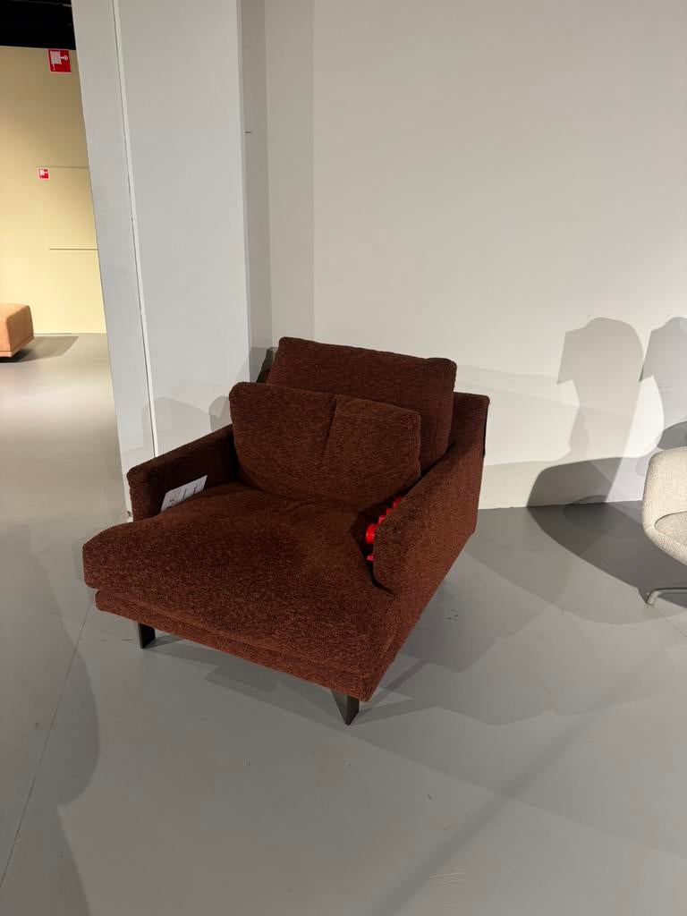 Linteloo - George fauteuil, Huis en Inrichting, Ophalen of Verzenden, Zo goed als nieuw, 75 tot 100 cm, Stof