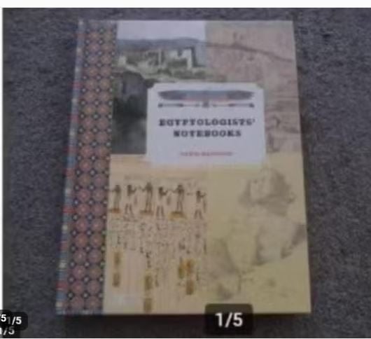 Egyptologists' notebooks Chris Naunton, Ophalen of Verzenden, 14e eeuw of eerder, Zo goed als nieuw