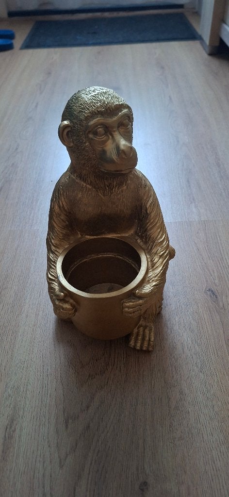 Aap | Decoratie, Huis en Inrichting, Ophalen, Gebruikt, Goud