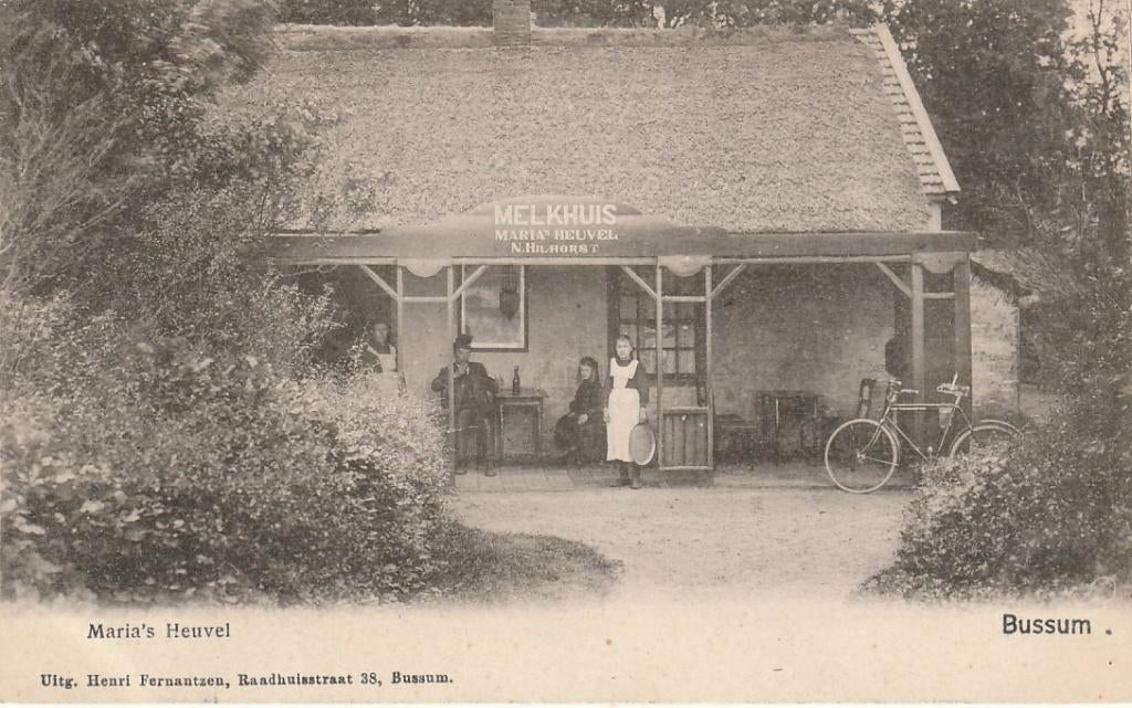 Bussum Melkhuis Maria Heuvel, Ophalen of Verzenden, Voor 1920, Ongelopen, Noord-Holland