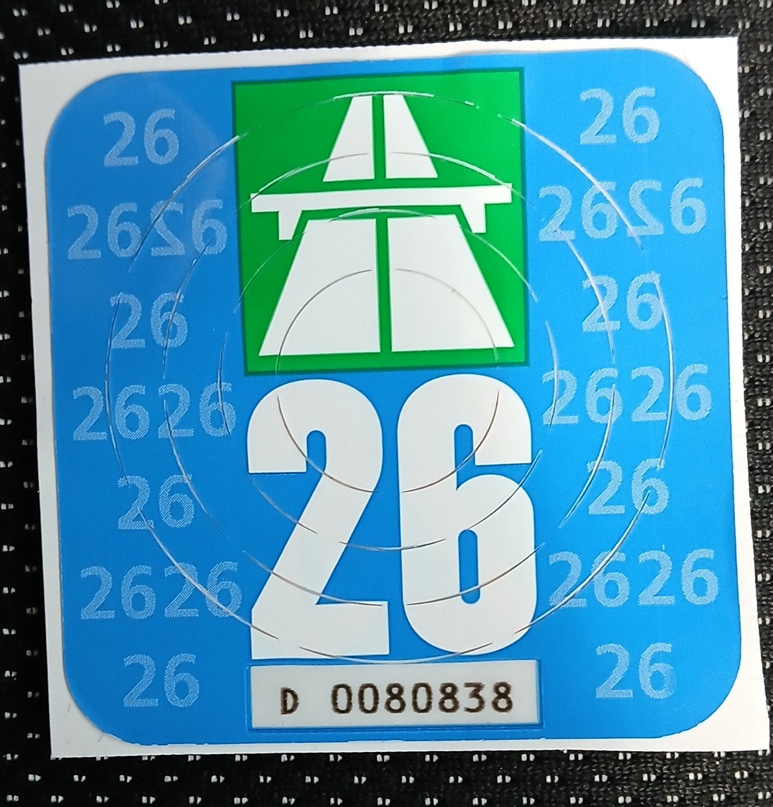 Vignet 2026, Tickets en Kaartjes, Autovignetten, Eén persoon