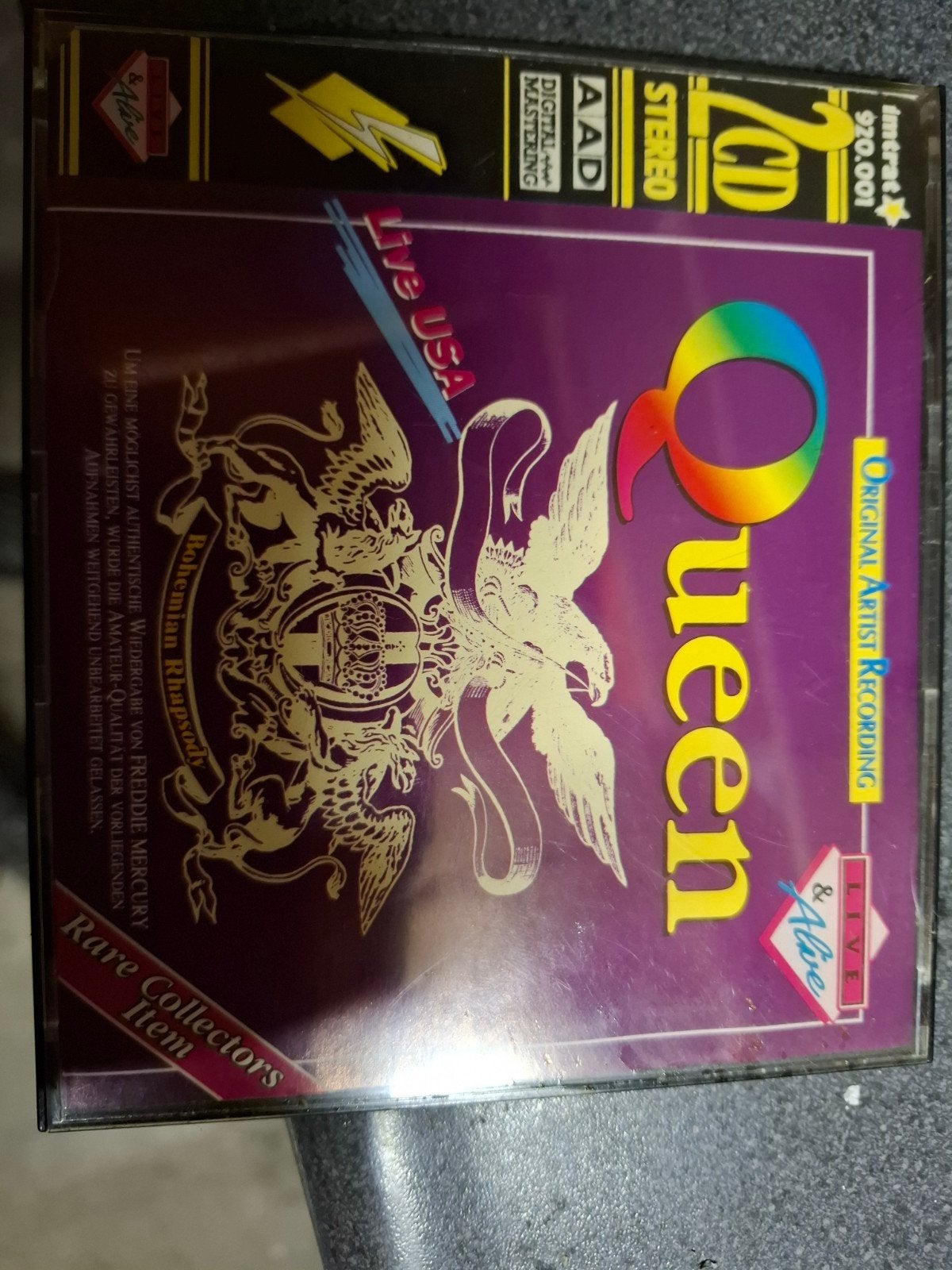 queen live usa, Ophalen, Zo goed als nieuw