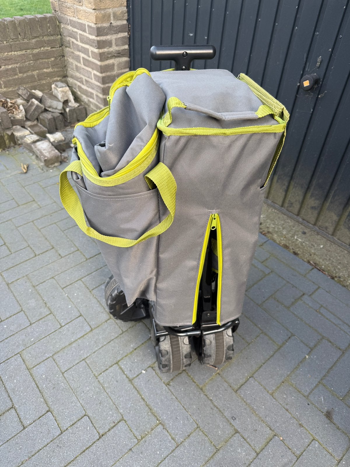 Bolderkar Safarica deluxe, Caravans en Kamperen, Bolderkarren, Ophalen, Opvouwbaar, Gebruikt