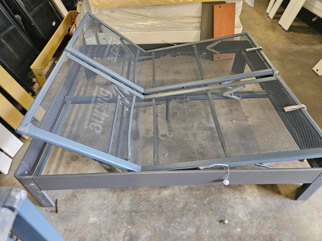 Zgan Auping auronde 180x210  1000/1500/2000 incl eigen kleur, 210 cm, Tweepersoons, Ophalen of Verzenden, Zo goed als nieuw