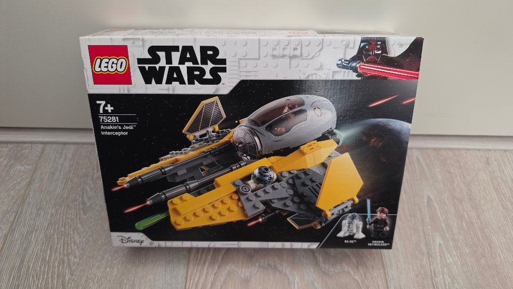 LEGO Star Wars Anakin's Jedi interceptor 75281 (Met doos), Star Wars, Lego, Ophalen of Verzenden, Zo goed als nieuw