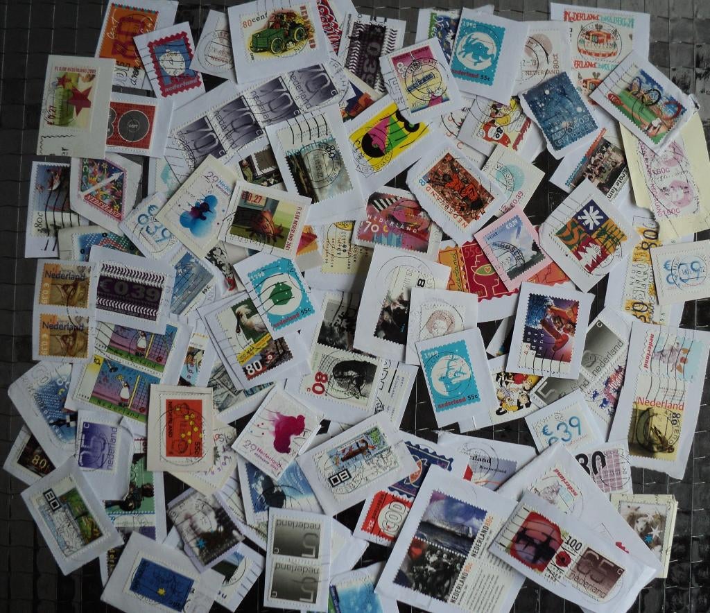 7238 ca 100x onafgeweekt nederland, Postzegels en Munten, Ophalen of Verzenden