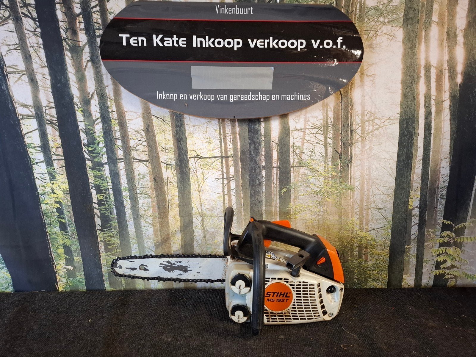 stihl kettingzaag ms 193 T tophandle, Ophalen, Gebruikt, Stihl