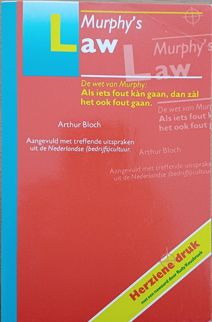 2+1 GRATIS! Murphy's Law - Arthur Bloch, Boeken, Overige typen, Ophalen of Verzenden, Gelezen, Arthur Bloch