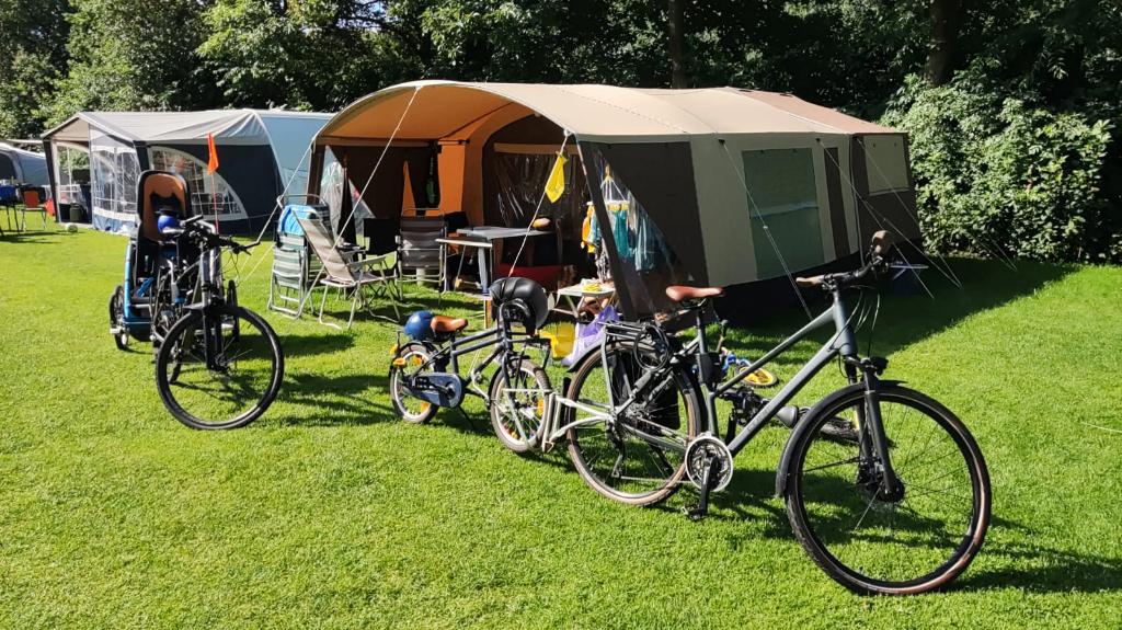 Vouwwagen Trigano Galleon, Ophalen, Trigano, Beige, Aanwezig