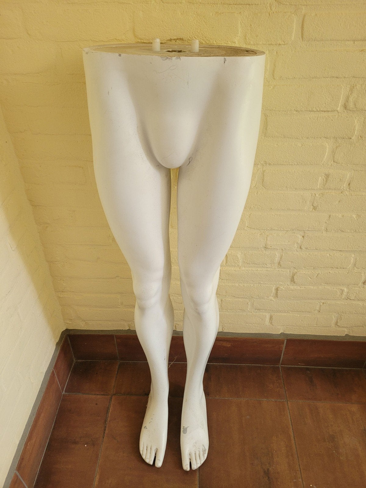 onderste gedeelte van mannelijke paspop 110 cm hoog, Ophalen, Paspop