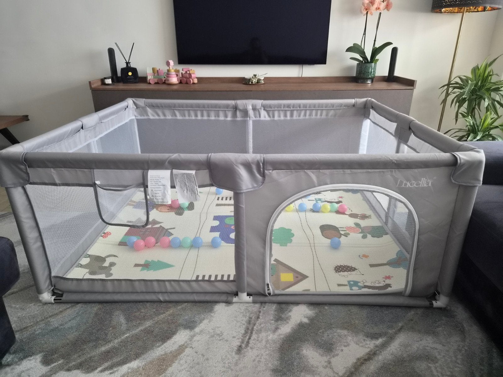 Grondbox, Kinderen en Baby's, Ophalen, Gebruikt, Rechthoekig