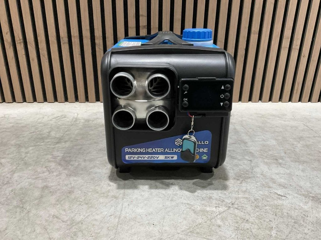 Metallo parking heater 5000w heteluchtkanon diesel heater ‼️, Doe-het-zelf en Verbouw, Verwarming en Radiatoren, Ophalen, 30 tot 80 cm