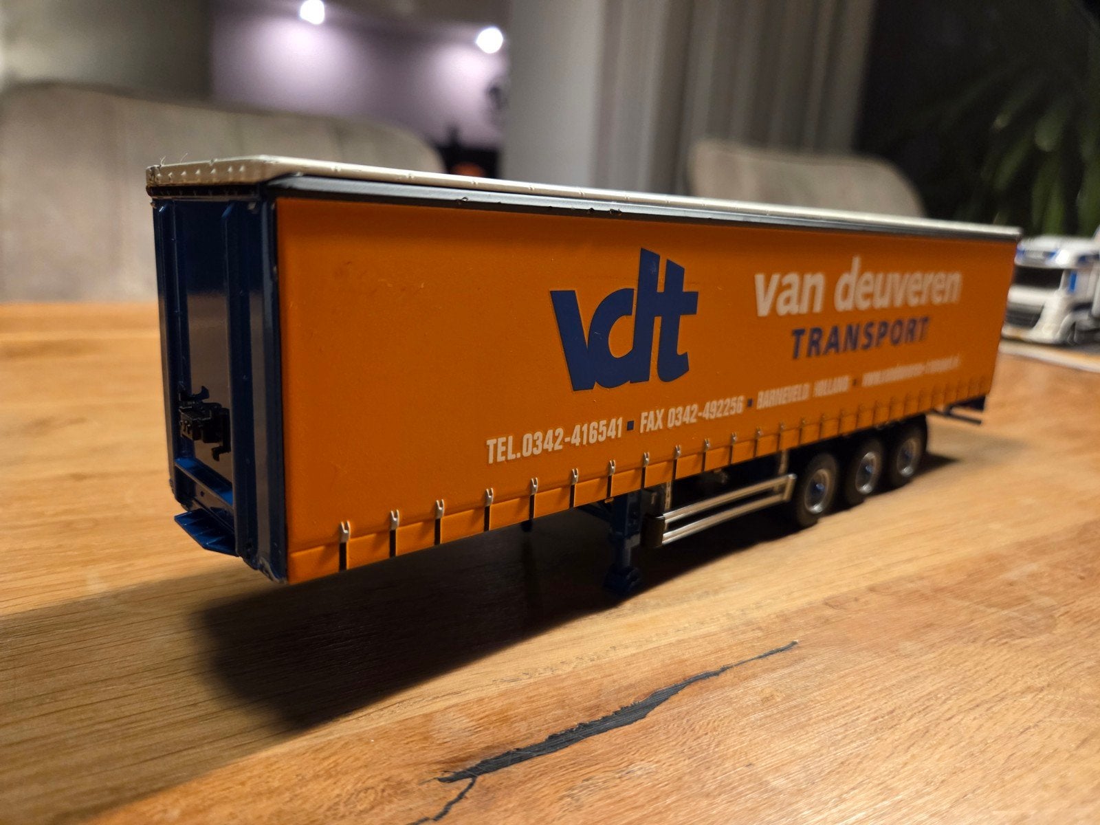 WSI Oplegger van Deuveren transport, Ophalen of Verzenden, Zo goed als nieuw, Bus of Vrachtwagen, Wsi