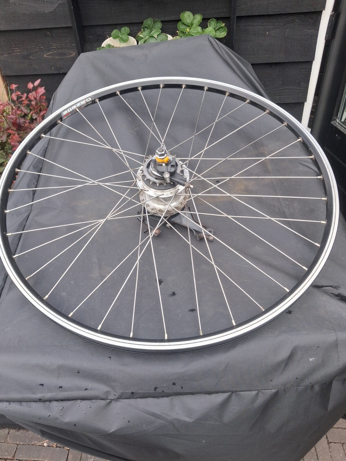 Gazelle Innergy Achterwiel - 622x19C met Naafversnelling, Fietsen en Brommers, Gebruikt, Elektrische fiets, Aluminium, Gazelle