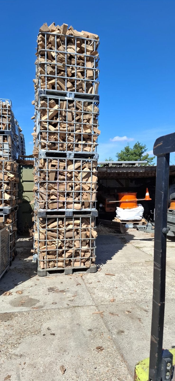 Stookklaar haardhout, Minder dan 3 m³, Ophalen, Berkenhout