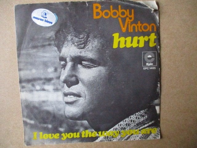 s5187 bobby vinton - hurt, Ophalen, Gebruikt, 7 inch, Overige genres