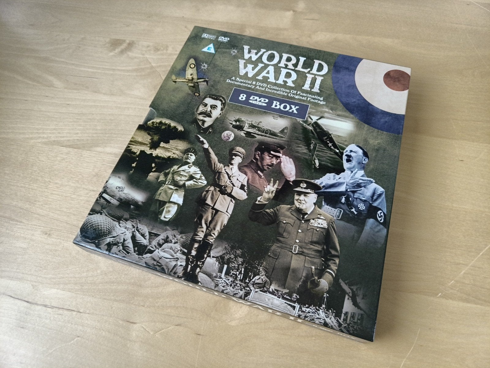 World War II 8 DVD Box - Documentaire Collectie, Engels, Oorlog of Misdaad, Nederlands, Ophalen of Verzenden