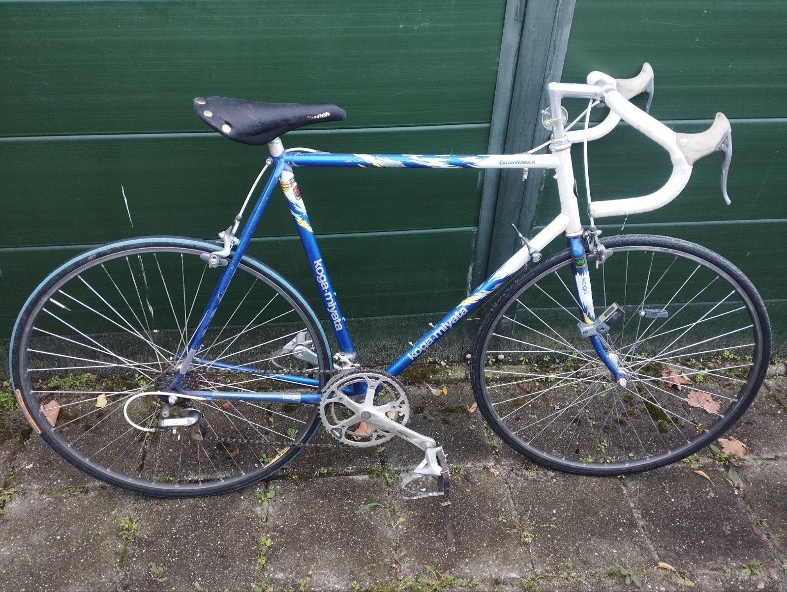 Koga Miyata GranWinner racefiets - Blauw/Wit, Fietsen en Brommers, Ophalen, 28 inch, Gebruikt, 57 tot 61 cm