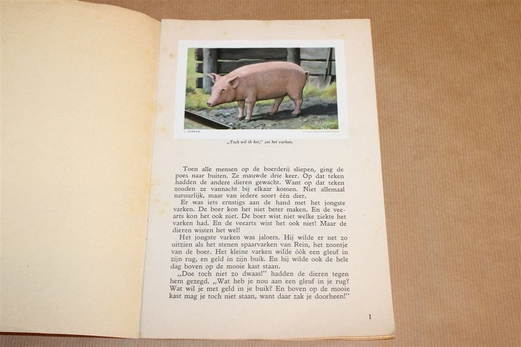 Spaarvarken — Compleet Plaatjesalbum — Vintage 1960, Boeken, Ophalen of Verzenden, Gelezen
