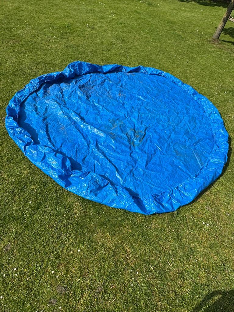 Trampoline hoes 4 meter, Ophalen of Verzenden, Zo goed als nieuw