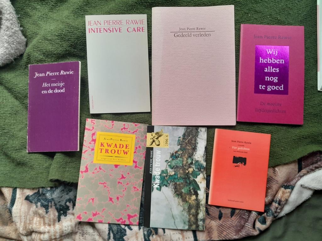 Gesigneerde boeken van Jean Pierre Rawie - Diverse titels, Ophalen of Verzenden, Gelezen, Jean Pierre Rawie, Nederland