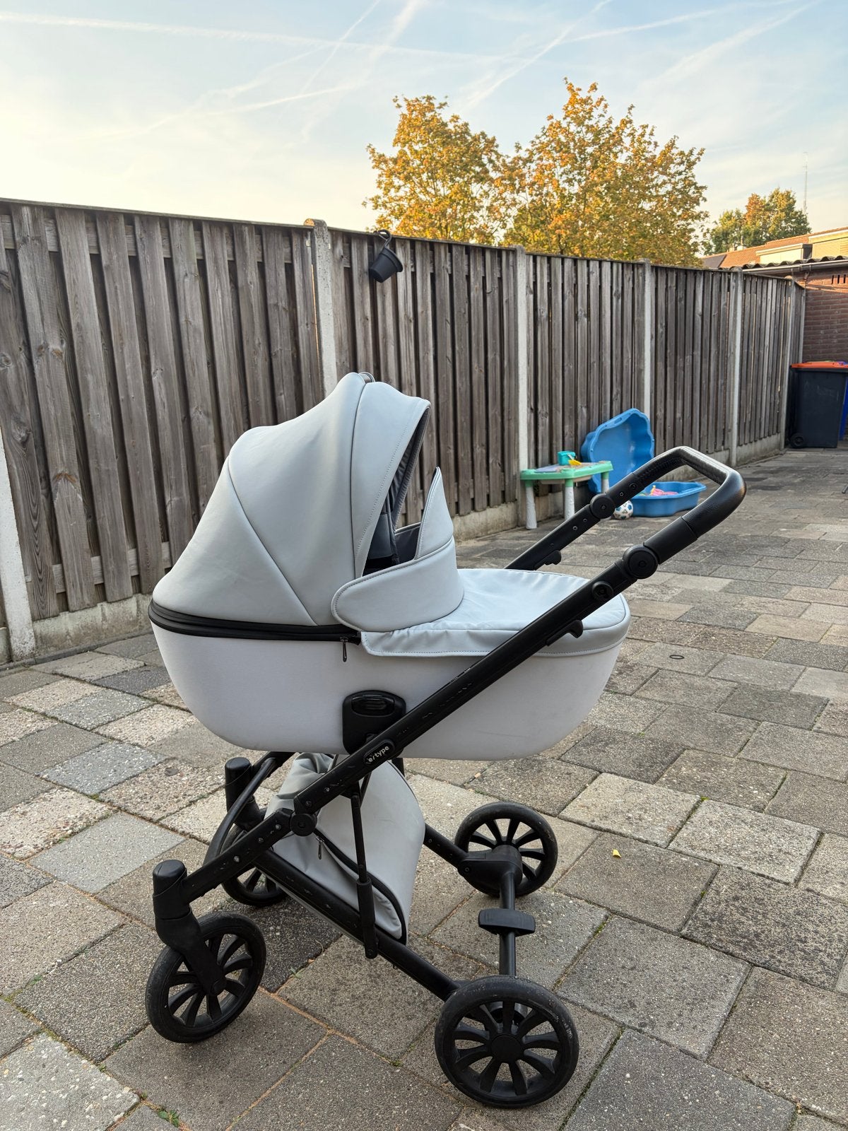 Anex E type combiwagen - Grijs, Gebruikt, Met reiswieg, Ophalen, Kinderwagen