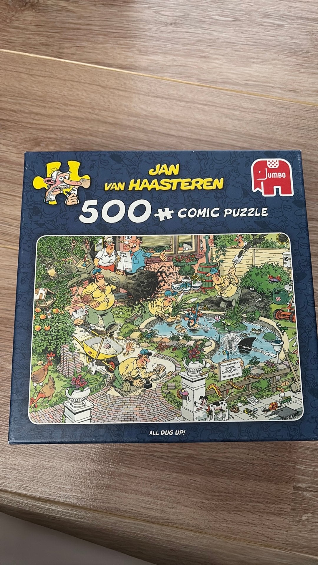 Jan van Haasteren - All dug up, Ophalen of Verzenden, 500 t/m 1500 stukjes, Zo goed als nieuw, Legpuzzel