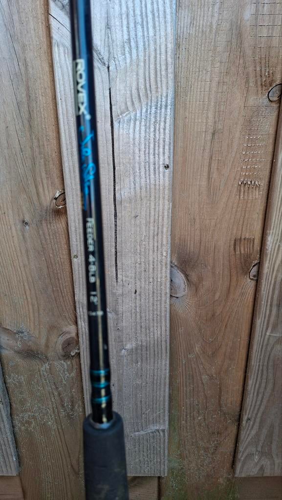 Tekoop rovex feederhengel 4/8lb 12ft., Watersport en Boten, Hengelsport | Witvissen, Ophalen of Verzenden, Werphengel