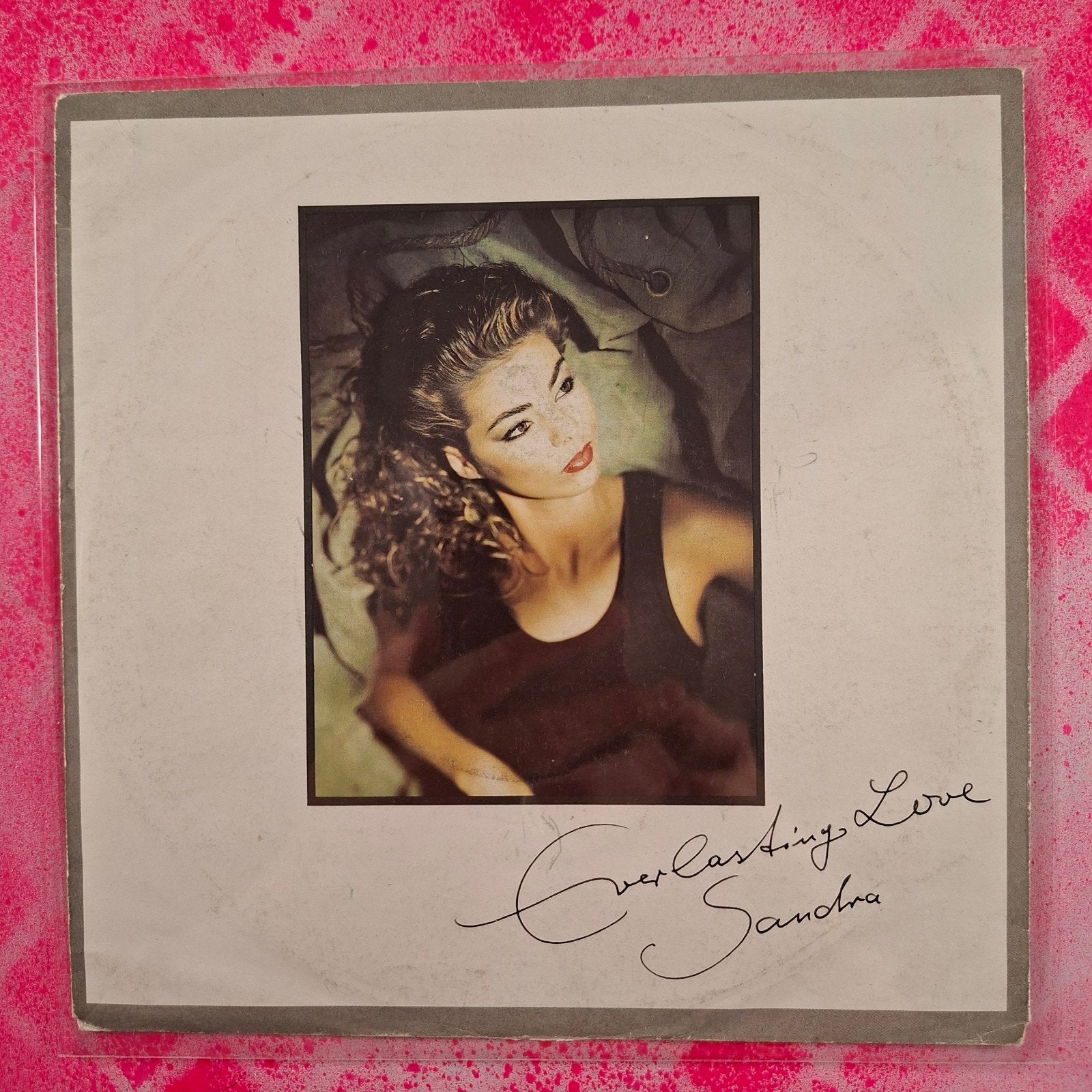 Sandra Everlasting Love single, Gebruikt, 7 inch, Pop, Overige typen