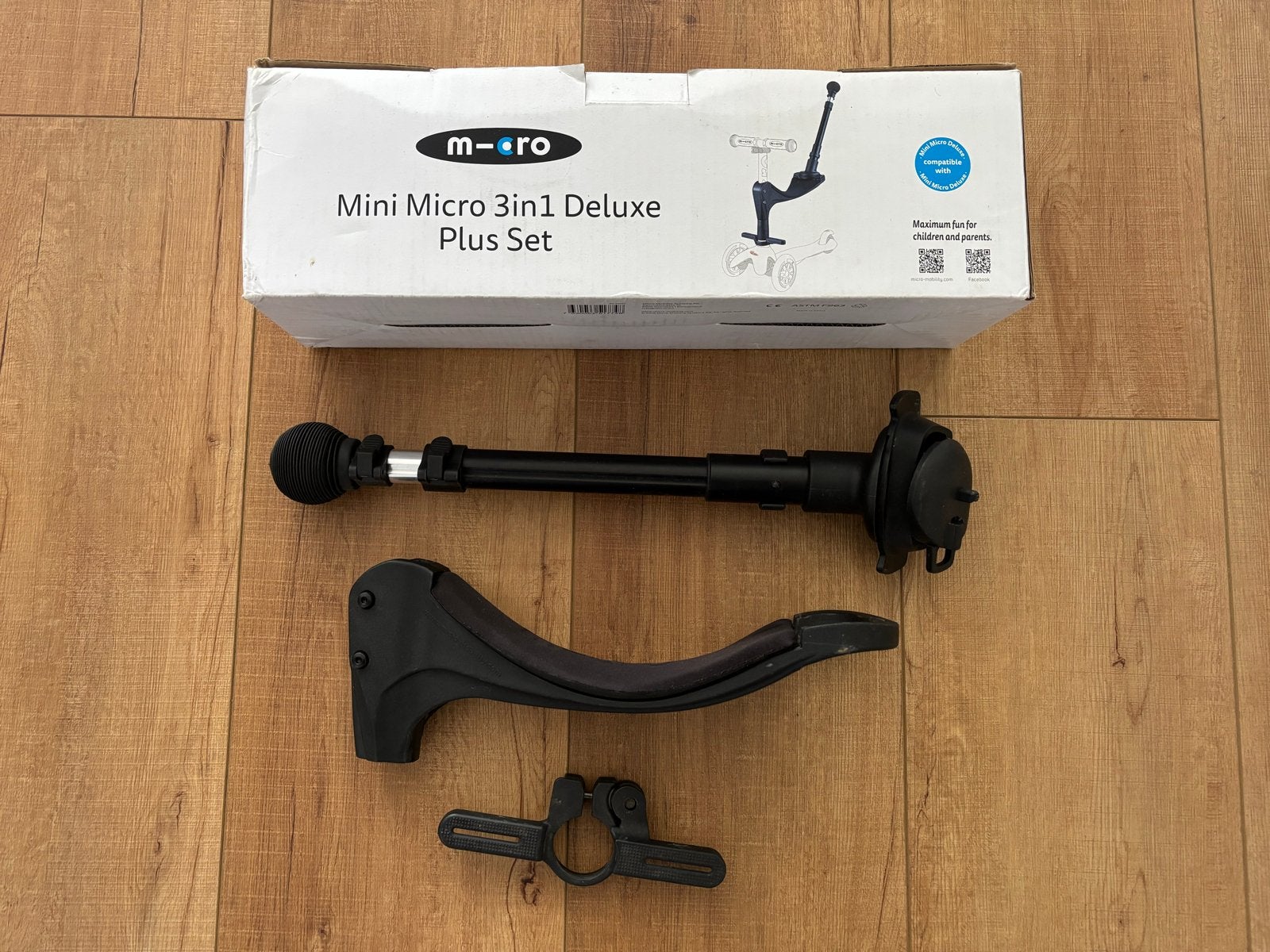 Micro Mini 3in1 Deluxe Plus Set, Ophalen of Verzenden, Zo goed als nieuw, Loopfiets