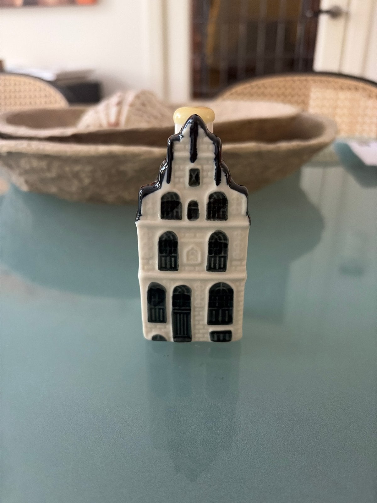 KLM BOLS Delfts Blauw huisje nummer 22, Ophalen of Verzenden, Zo goed als nieuw, Porselein, Beeldje(s)